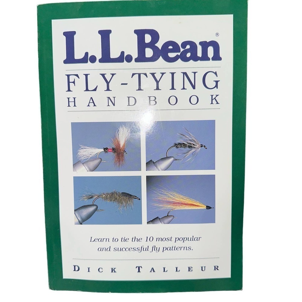Vintage 1998 LL Bean Fly-Tying Handbook Dick Talleur Lyons Press